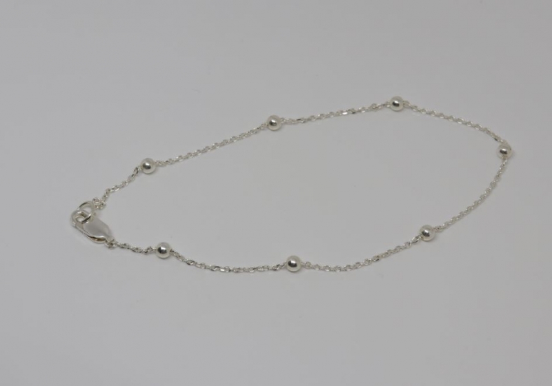 Mini beads chain anklet